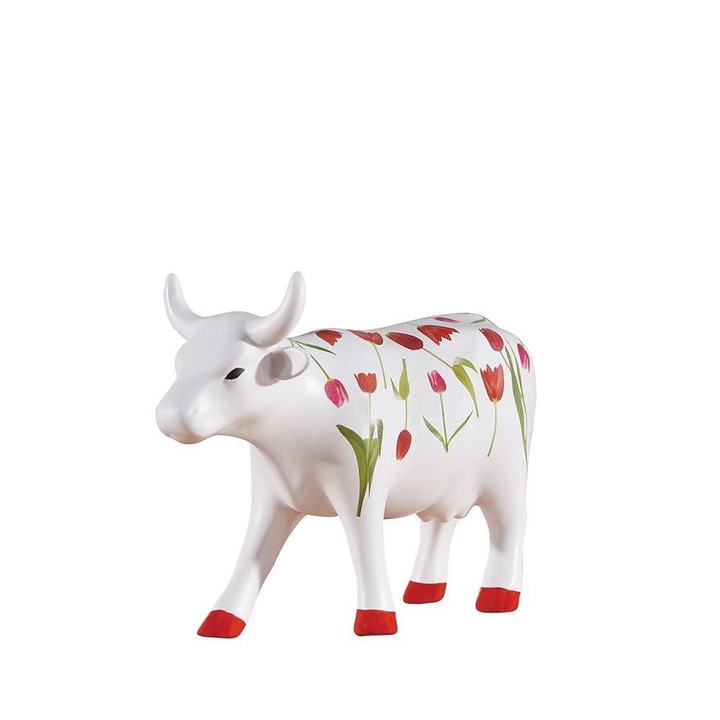 Декоративна Фигура Cow Parade, Tulip Cow, M