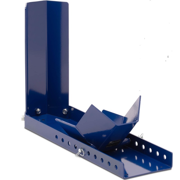 Suport ridicare motociclete, MSW, Otel, 62 x 17 x 39 cm, 14-21'', Albastru