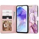 Husa pentru Galaxy A55 5G, TECH-PROTECT, Piele, Roz