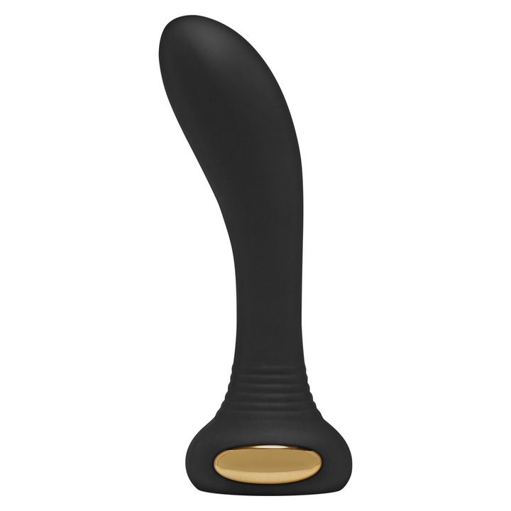 Вибратор ZARE G-spot Obsessive, силикон, 7 вида вибрации, водоустойчив, черен, 3.3x13.5cm