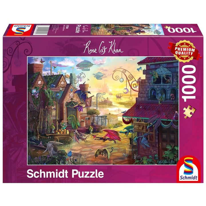 Пъзел, Schmidt, 1000 части, многоцветен