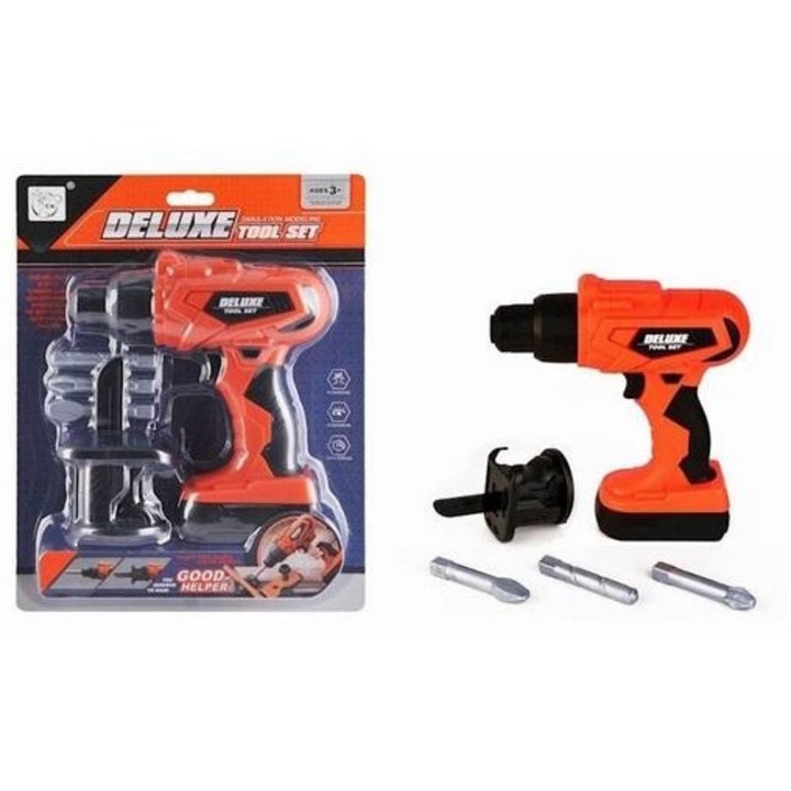 Játékfúró, Maksik, Műanyag, Többszínű