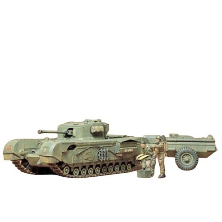 Macheta tanc britanic Churchill C