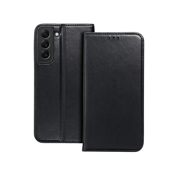 Flip tok Upzz Magneto, kompatibilis Samsung Galaxy A25 5G, fekete