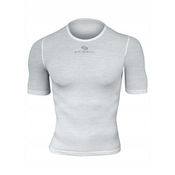 Brubeck unisex sportpóló, Fehér