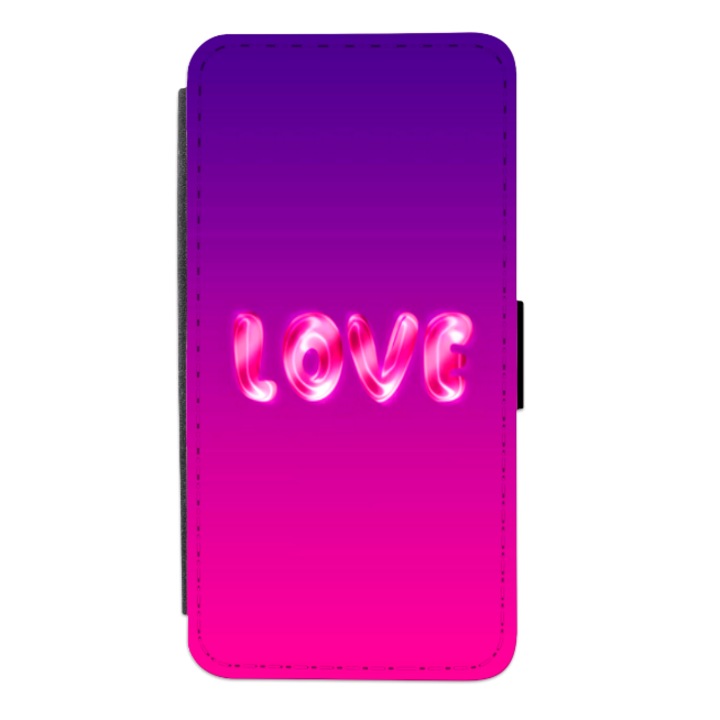 Husa personalizata tip carte Swim Case pentru Samsung Galaxy M31s, model Pink Love, multicolor, S2D1M003