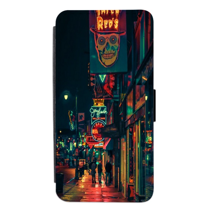 Personalized Swim Case book cover за OPPO Reno7 Lite 5G, модел Street, многоцветен, S2D1M032