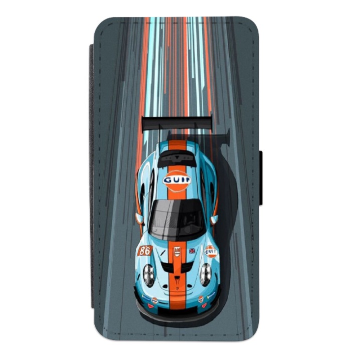 Personalized Swim Case book cover за Motorola Moto G8 Power Lite, модел Cars #1, многоцветен, S2D1M072