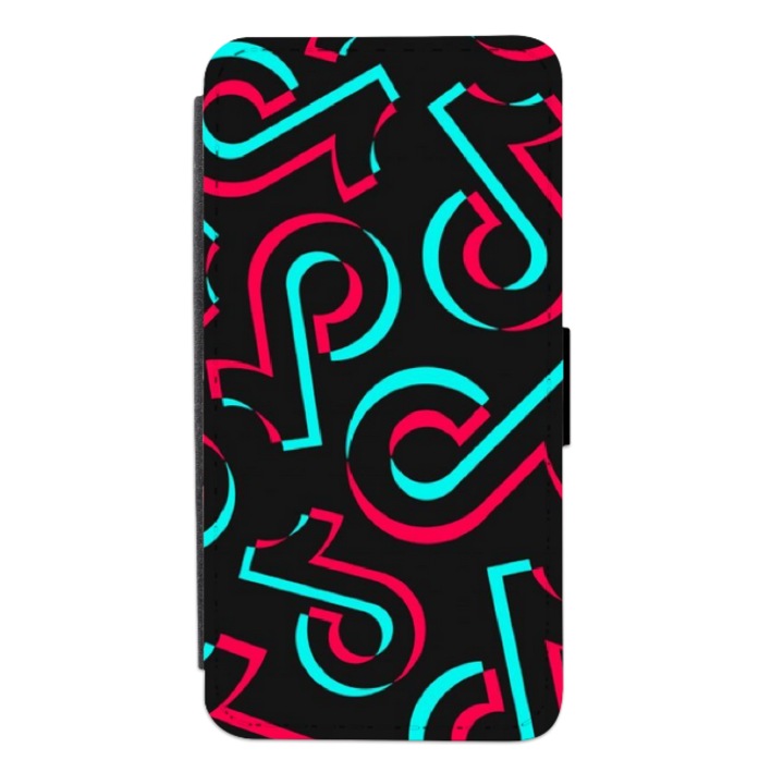 Персонализиран калъф за плуване за OPPO Reno7 Lite 5G, модел Tik Tok #1, многоцветен, S2D1M062