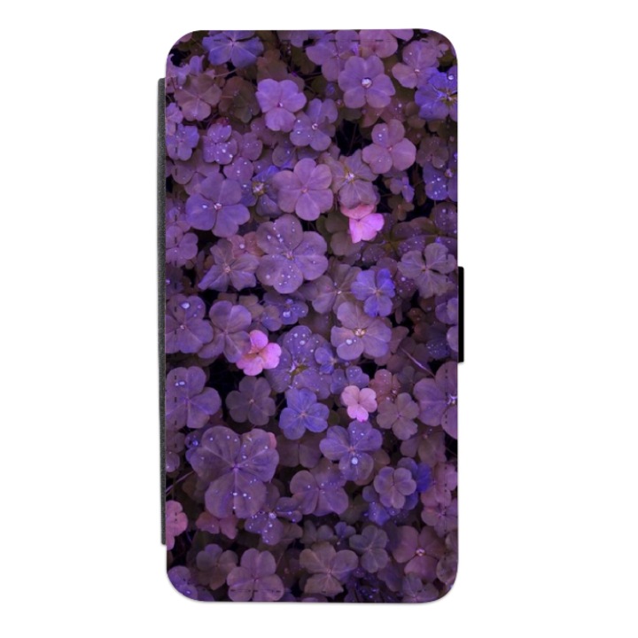 Персонализиран HQ Print калъф книга за Motorola Moto G8 Power Lite, Flowers модел №22, многоцветен, S2D1M099