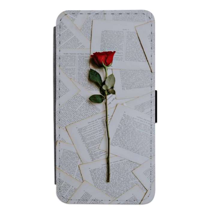 Personalized HQ Print book cover за Samsung Galaxy A71, модел Flowers #24, многоцветен, S2D1M101