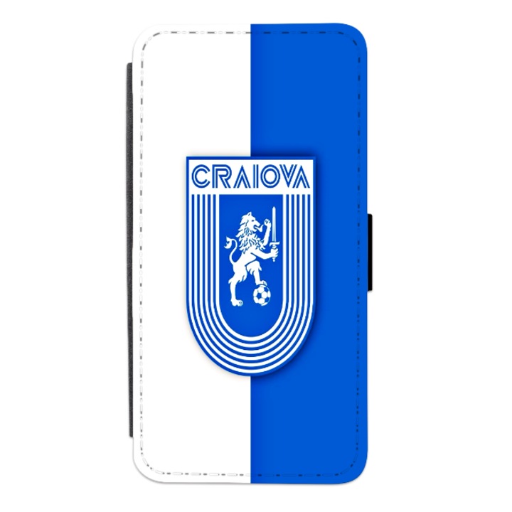 Husa personalizata tip carte HQ Print pentru Samsung Galaxy S20 FE, model FC Craiova, multicolor, S2D1M127