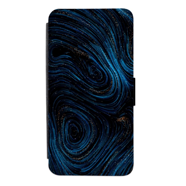 Калъф-книга Personalized Swim Case за Motorola Moto G7 Power, модел Blue Multiverse, многоцветен, S2D1M161