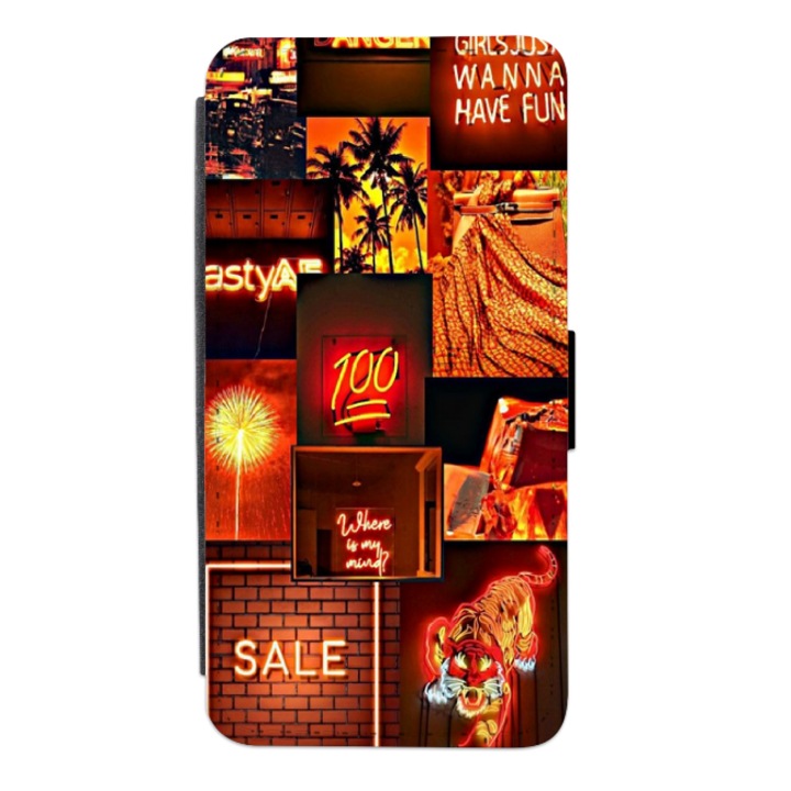 Custom HQ Print корица за книга за OPPO Reno7 Lite 5G, Symbol model #7, многоцветна, S2D1M222