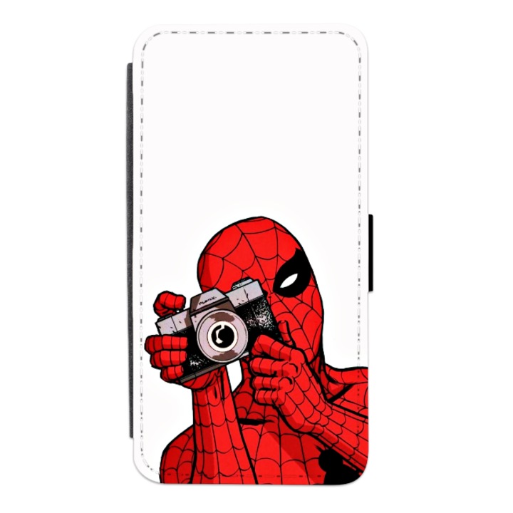 Husa personalizata tip carte HQ Print pentru Samsung Galaxy A14 5G, model Spider-Man #4, multicolor, S2D1M287