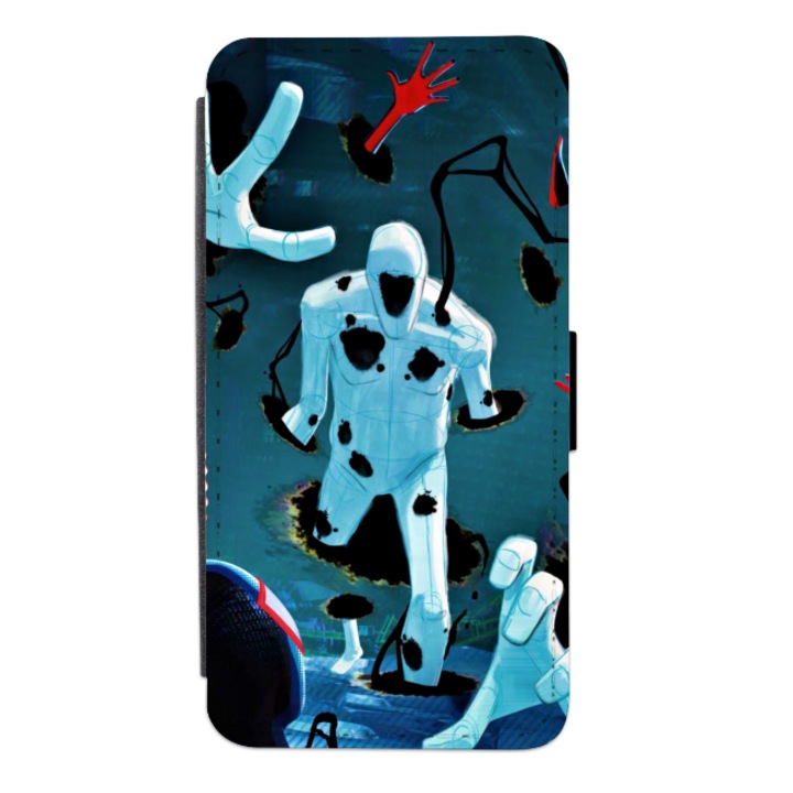 Персонализиран калъф-книга за плуване за OPPO Reno7 Lite 5G, модел Spider-Man #15, многоцветен, S2D1M298