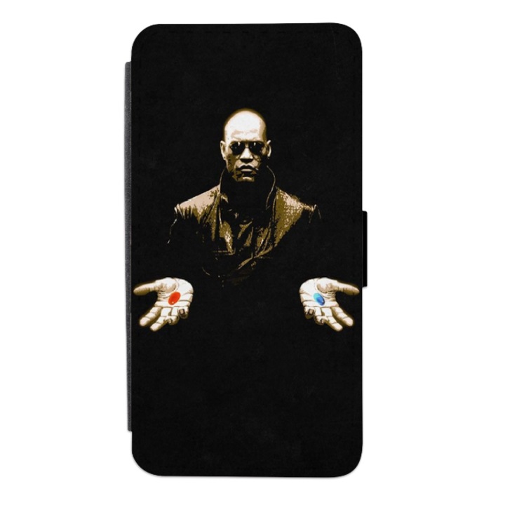 Персонализиран калъф книга HQ Print за OPPO Reno7 Lite 5G, модел Matrix, многоцветен, S2D1M361