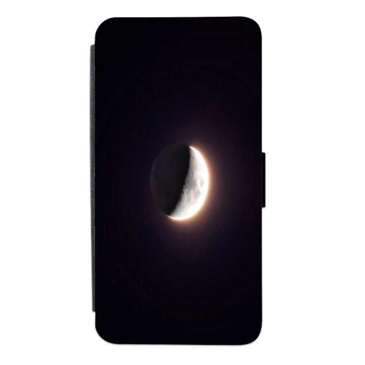 Husa personalizata tip carte HQ Print pentru Samsung Galaxy M31, model Moon, multicolor, S2D1M006