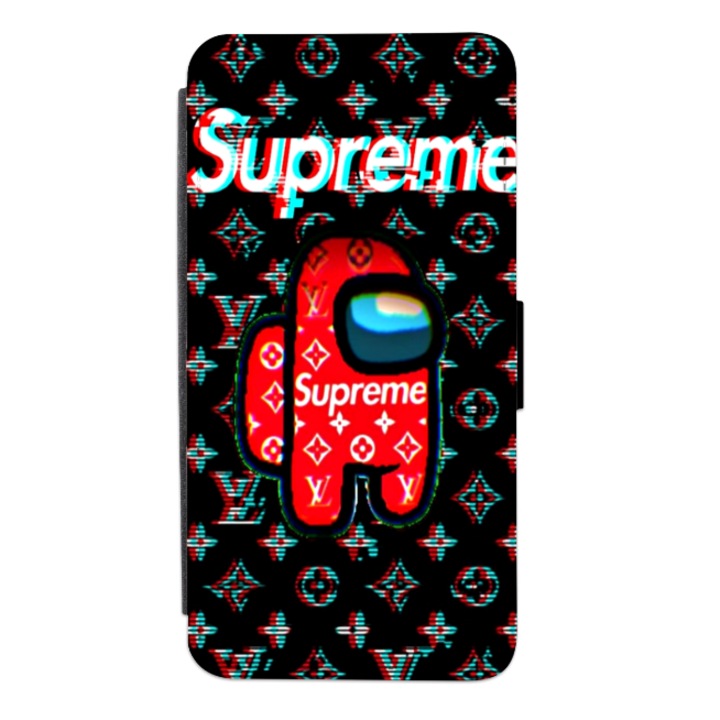 Husa personalizata tip carte HQ Print pentru Huawei P10, model Supreme Among Us, multicolor, S2D1M024