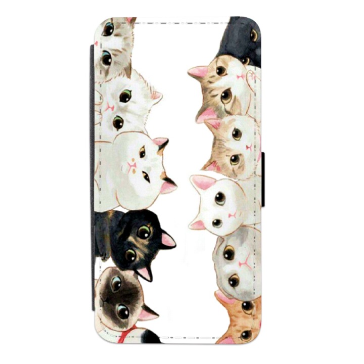 Калъф-книга Personalized Swim Case за OPPO Reno7 Lite 5G, модел Cats, многоцветен, S2D1M067