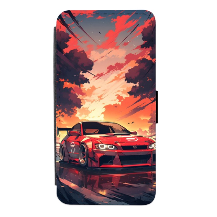 Husa personalizata tip carte HQ Print pentru Samsung Galaxy A14, model Cars #2, multicolor, S2D1M073