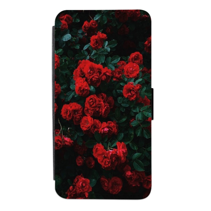 Husa personalizata tip carte Swim Case pentru Samsung Galaxy A14 5G, model Flowers #11, multicolor, S2D1M088