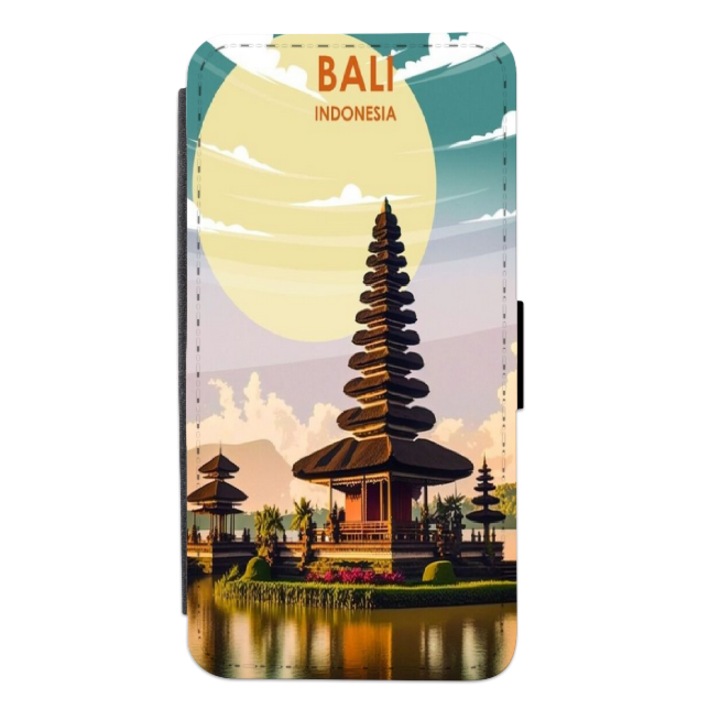 Калъф-книга Personalized Swim Case за Motorola Moto G8 Power, модел Bali, многоцветен, S2D1M123