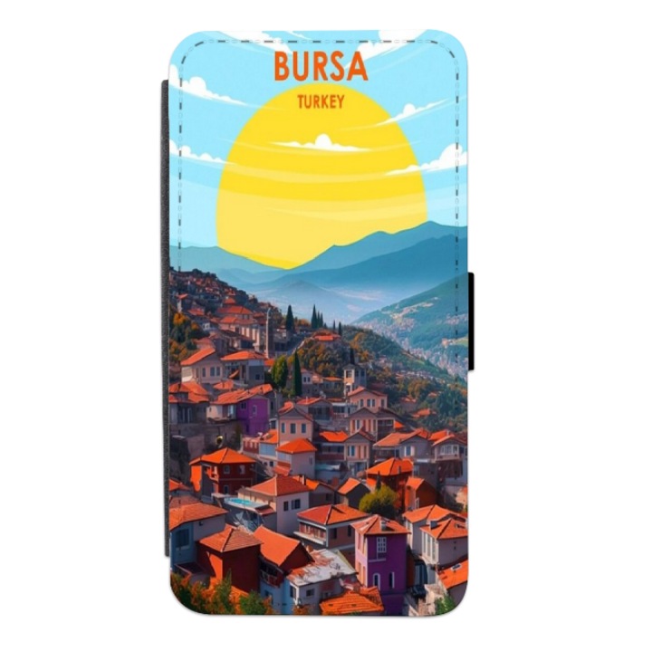 Персонализиран калъф книга HQ Print за OPPO Reno7 Lite 5G, модел Bursa, многоцветен, S2D1M150