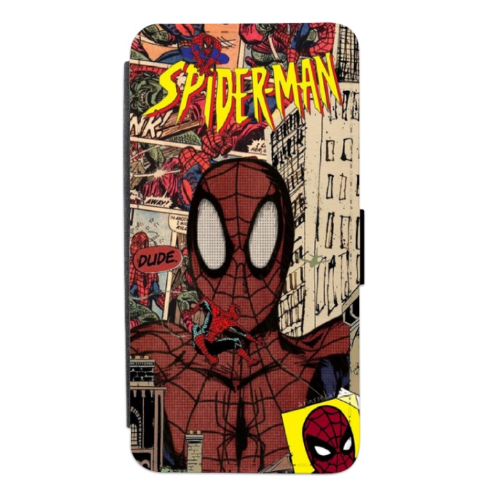 Custom Swim Case book cover за Motorola Moto G7 Power, модел Spider-Man #1, многоцветен, S2D1M256