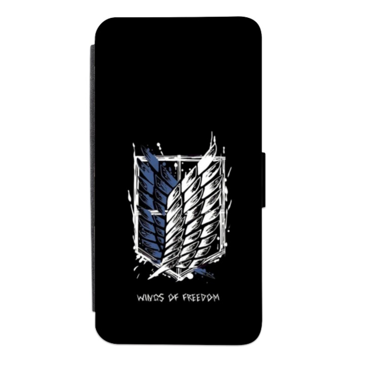 Husa personalizata tip carte HQ Print pentru Xiaomi Redmi 9A, model Attack on Titan #6, multicolor, S2D1M234