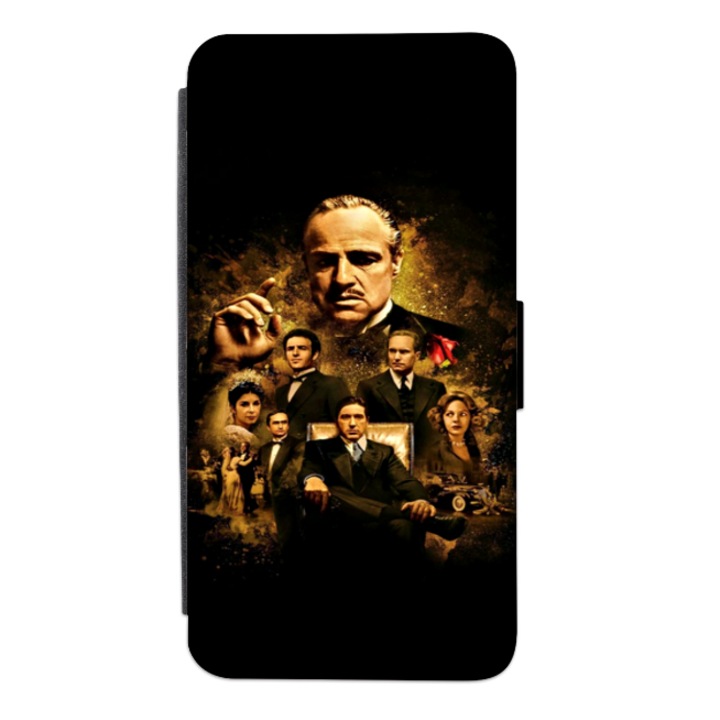 Husa personalizata tip carte Swim Case pentru Motorola Moto G9 Play, model Godfather #1, multicolor, S2D1M368