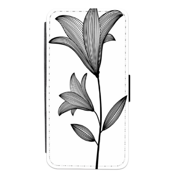 Husa personalizata tip carte Swim Case pentru Samsung Galaxy A03S, model Flowers #27, multicolor, S2D1M386