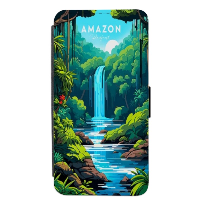 Персонализиран калъф-книга за OPPO Reno7 Lite 5G, модел Amazon, многоцветен, S2D1M119