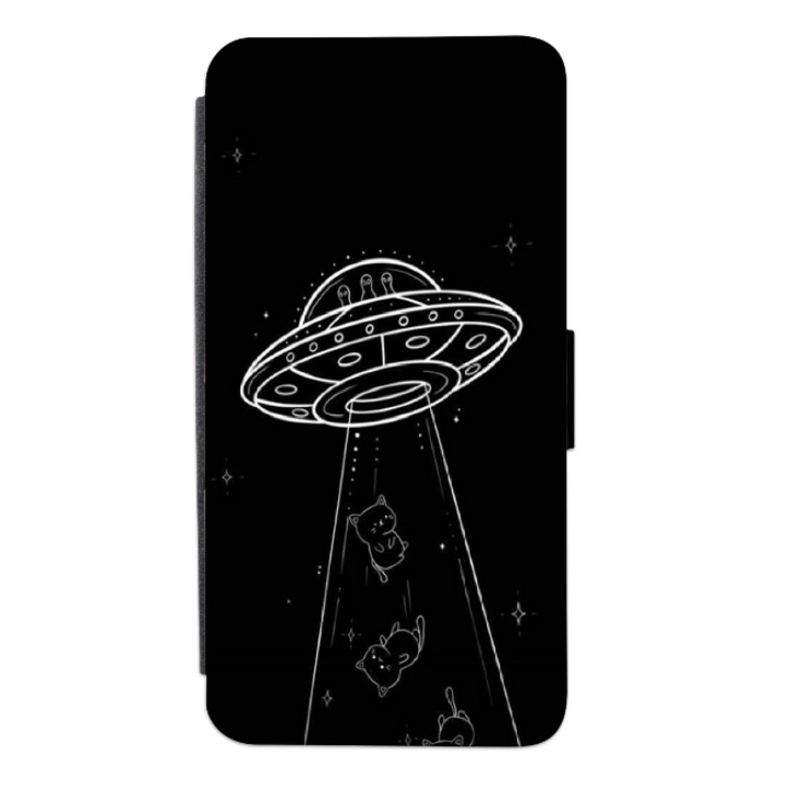 Персонализиран калъф за книга HQ Print за OPPO Reno7 Lite 5G, модел Space Cats, многоцветен, S2D1M200