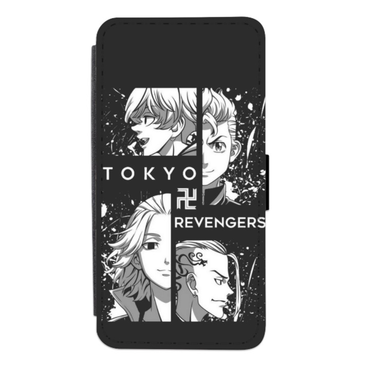 Personalized Swim Case book cover за Motorola Moto G8 Power Lite, модел Tokyo Revengers, многоцветен, S2D1M272
