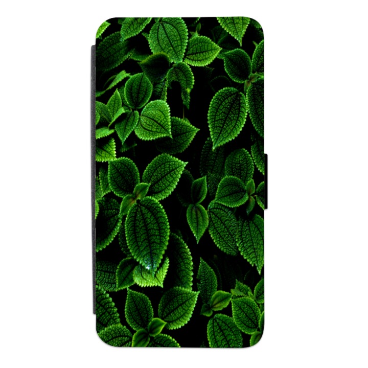 Калъф-книга Personalized Swim Case за Motorola Moto G7 Power, модел Green Leaves, многоцветен, S2D1M011