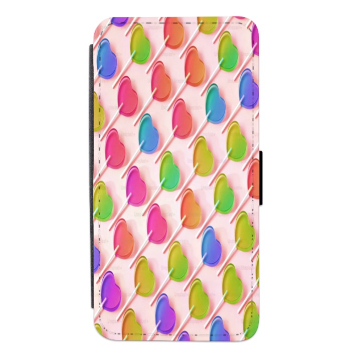Калъф-книга Personalized Swim Case за OPPO Reno7 Lite 5G, модел Lollipops, многоцветен, S2D1M008