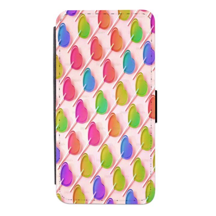 Калъф-книга Personalized Swim Case за Motorola Moto G8 Power Lite, модел Lollipops, многоцветен, S2D1M008