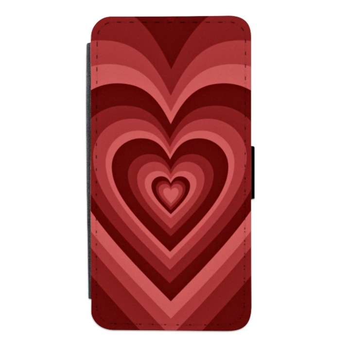 Personalized Swim Case book cover за Motorola Moto G8 Power Lite, модел Heart Shape, многоцветен, S2D1M051