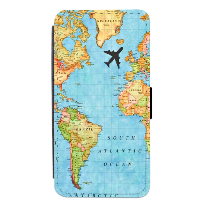 Husa personalizata tip carte HQ Print pentru Xiaomi Redmi 9A, model Travel #4, multicolor, S2D1M109