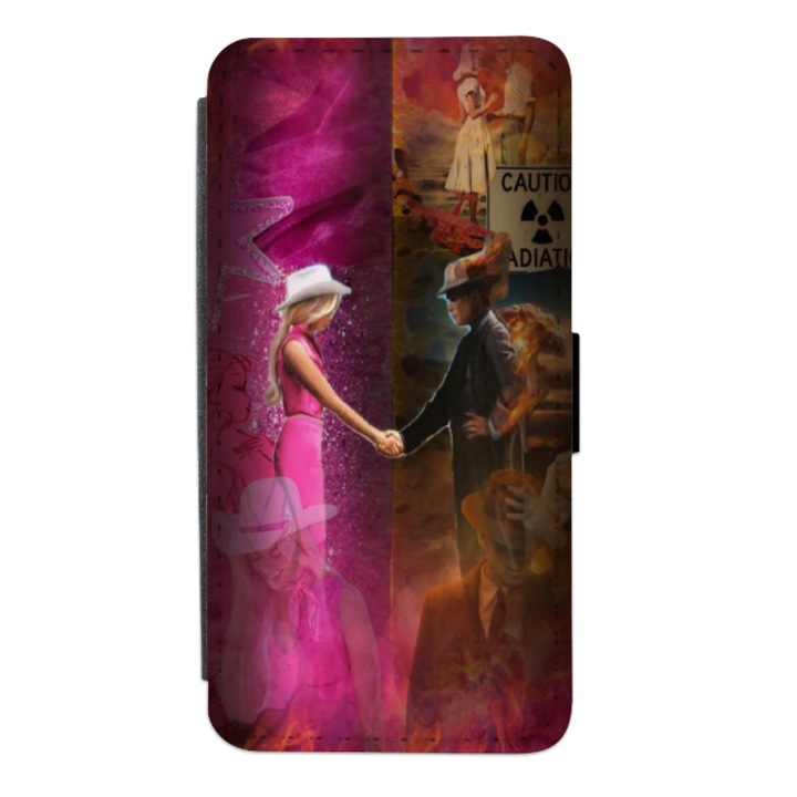 Калъф-книга Personalized Swim Case за OPPO Reno7 Lite 5G, модел Barbenheimer, многоцветен, S2D1M300