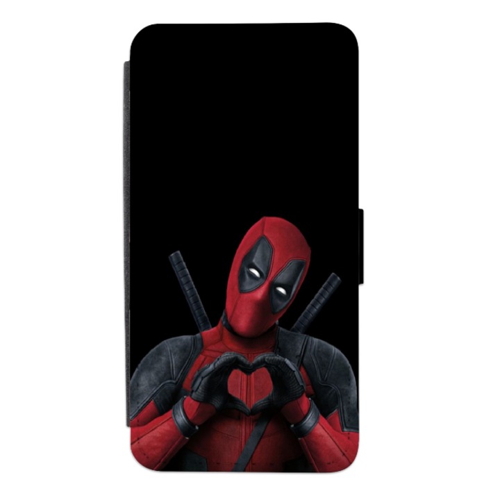 Husa personalizata tip carte HQ Print pentru Samsung Galaxy S21 FE, model Deadpool #1, multicolor, S2D1M363