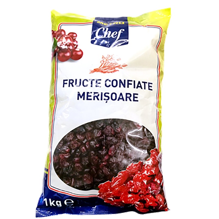 Merisoare Confiate 1 Kg, Metro Chef