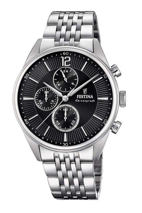 Festina, Timeless rozsdamentes acél chrono karóra, Ezüstszín