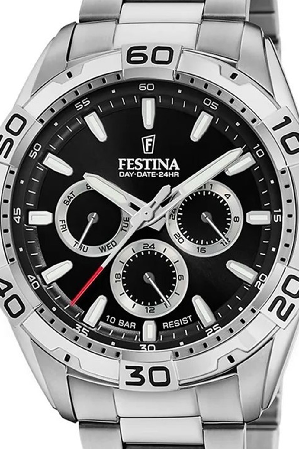 Festina, Часовник с хронограф, Сребрист - eMAG.bg