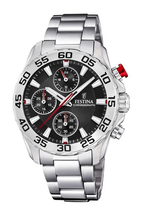 Festina, Ceas cronograf cu bratara, Argintiu