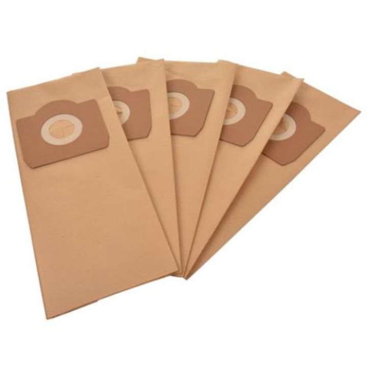 Set 5 saci din hartie pentru aspiratorul Karcher NT 27/1