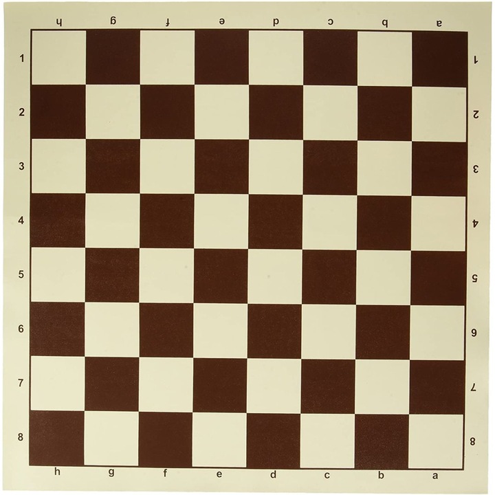 Vinil Sakktábla 51x51 barna