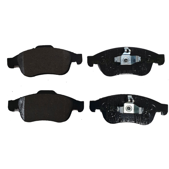 Комплект предни накладки Fermit, за Dacia Duster, Dokker, Lodgy