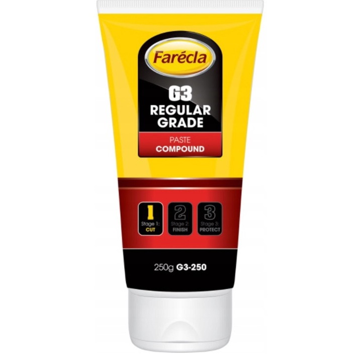 Pasta de lustruire Farecla G3 Regular Grade, fara silicon, 250g